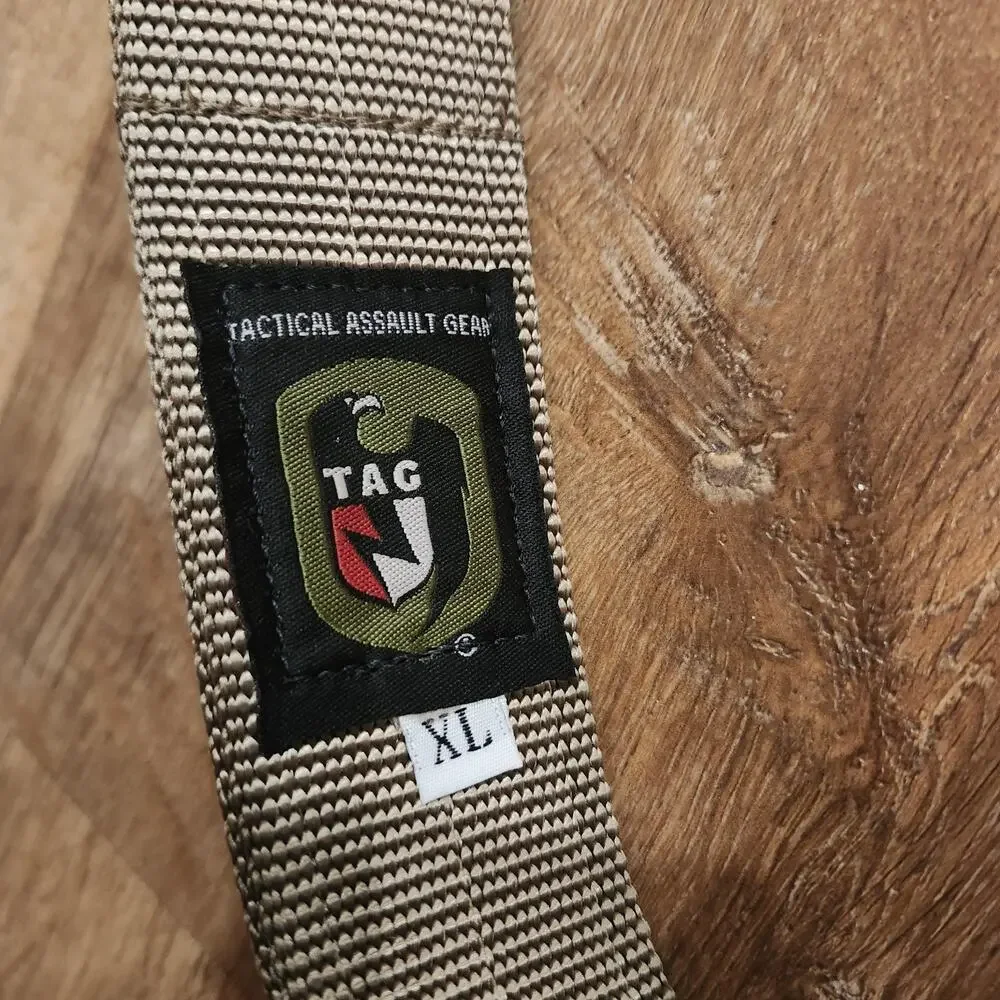 TAG Tactical Assault Gear Heavy Duty Riggers Belt, XL 38-40